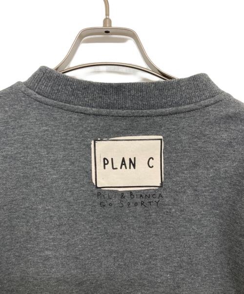 PLAN C（プランシー）Plan C (プランシー) スウェット グレー サイズ:ＸＬの古着・服飾アイテム