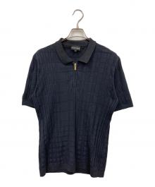EMPORIO ARMANI（エンポリオ アルマーニ）の古着「ポロシャツ」｜ブラック