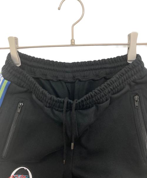 genzai（ゲンザイ）genzai (ゲンザイ) Hysteric Glamour (ヒステリックグラマー) コラボトラックパンツ ブラック サイズ:M 未使用品の古着・服飾アイテム