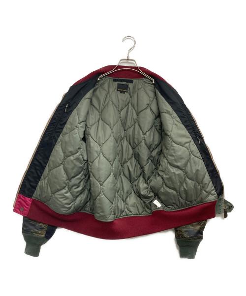 Hysteric Glamour（ヒステリックグラマー）Hysteric Glamour (ヒステリックグラマー) プリマロフトエアフォースジャケット グリーン サイズ:Largeの古着・服飾アイテム