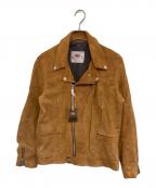 JAMES GROSEジェームスグロース）の古着「NEW MANILA SUEDE JACKET」｜ブラウン