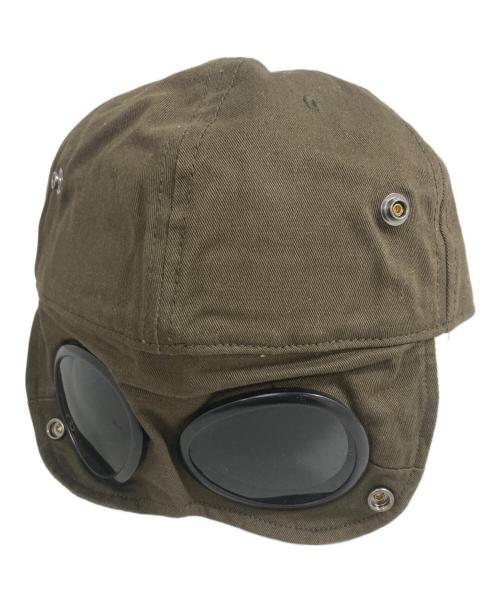 C.P COMPANY（シーピーカンパニー）C.P COMPANY (シーピーカンパニー) キャップ グリーン サイズ:Lの古着・服飾アイテム