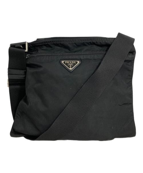 PRADA（プラダ）PRADA (プラダ) ショルダーバッグ ブラックの古着・服飾アイテム