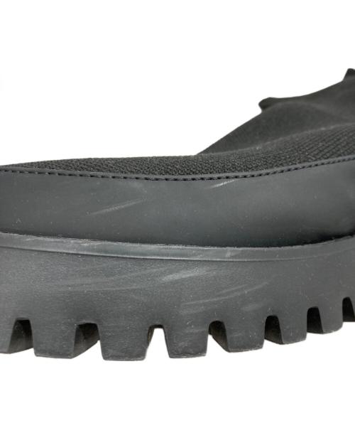 emmi（エミ）emmi (エミ) ecoニットブーツ ブラック サイズ:24.5の古着・服飾アイテム