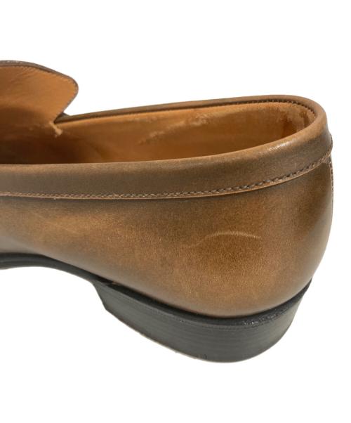 J.M.WESTON（ジェイエムウエストン）J.M.WESTON (ジェイエムウエストン) コインローファー ブラウン サイズ:6Dの古着・服飾アイテム