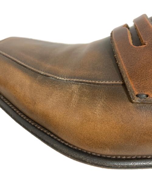 J.M.WESTON（ジェイエムウエストン）J.M.WESTON (ジェイエムウエストン) コインローファー ブラウン サイズ:6Dの古着・服飾アイテム