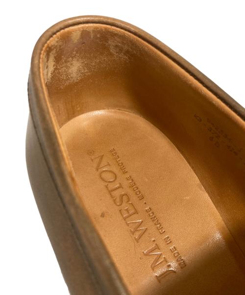 J.M.WESTON（ジェイエムウエストン）J.M.WESTON (ジェイエムウエストン) コインローファー ブラウン サイズ:6Dの古着・服飾アイテム