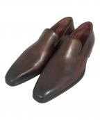 MAGNANNIマグナーニ）の古着「プレーントゥスリッポン」｜ブラウン