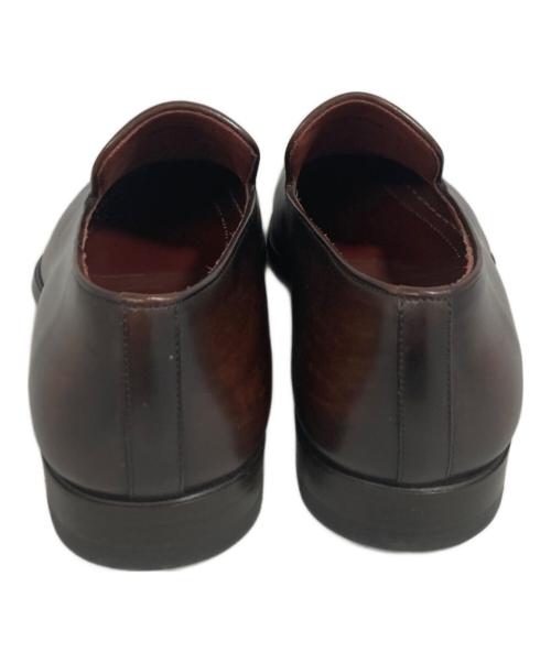 MAGNANNI（マグナーニ）MAGNANNI (マグナーニ) プレーントゥスリッポン ブラウン サイズ:39の古着・服飾アイテム