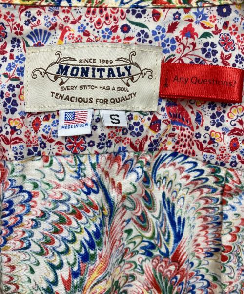 MONITALY（モニタリー）MONITALY (モニタリー) 半袖シャツ マルチカラー サイズ:Sの古着・服飾アイテム