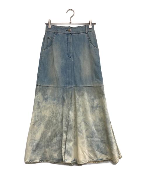 CHANEL（シャネル）CHANEL (シャネル) デニムスカート インディゴ サイズ:36の古着・服飾アイテム