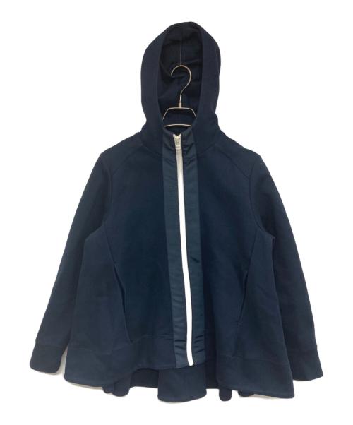 YORI（ヨリ）yori (ヨリ) パーカー ネイビー サイズ:Fの古着・服飾アイテム