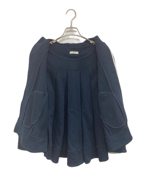 YORI（ヨリ）yori (ヨリ) パーカー ネイビー サイズ:Fの古着・服飾アイテム