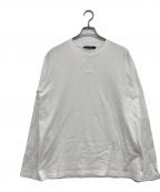 LOUIS VUITTONルイ ヴィトン）の古着「LVエンボスロゴカットソー」｜ホワイト