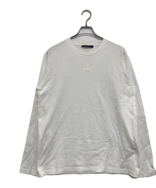 LOUIS VUITTON（ルイ ヴィトン）LOUIS VUITTON (ルイ ヴィトン) LVエンボスロゴカットソー ホワイト サイズ:XLの古着・服飾アイテム