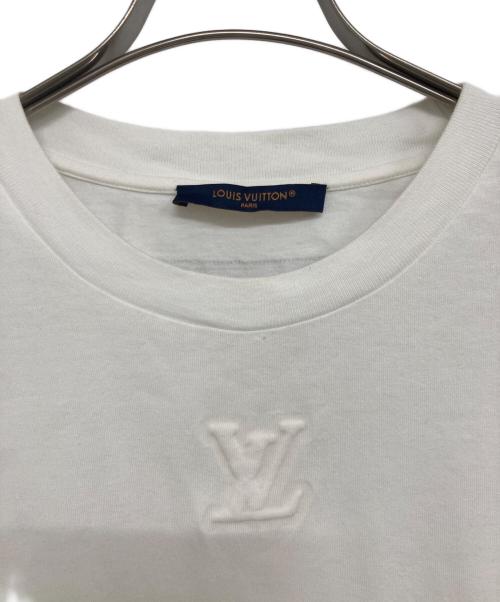 LOUIS VUITTON（ルイ ヴィトン）LOUIS VUITTON (ルイ ヴィトン) LVエンボスロゴカットソー ホワイト サイズ:XLの古着・服飾アイテム