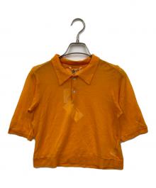 AURALEE（オーラリー）の古着「ポロシャツ」｜オレンジ