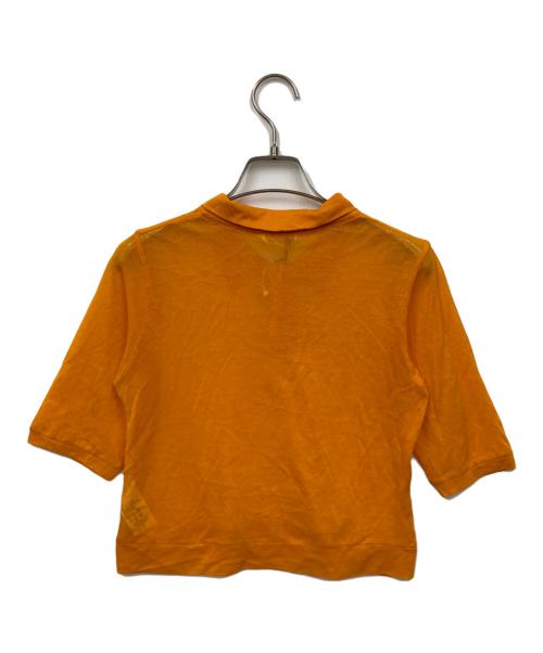AURALEE（オーラリー）AURALEE (オーラリー) ポロシャツ オレンジ サイズ:1の古着・服飾アイテム