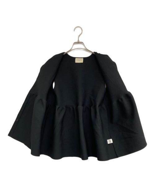 UNITED ARROWS（ユナイテッドアローズ）UNITED ARROWS (ユナイテッドアローズ) P ミニフリル ニットベスト ネイビー サイズ:表記なしの古着・服飾アイテム