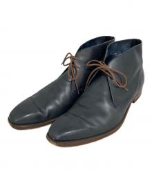 Crockett & Jones（クロケット＆ジョーンズ）の古着「ブーツ」｜ネイビー