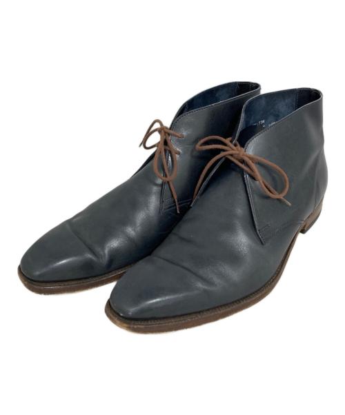 Crockett & Jones（クロケット＆ジョーンズ）Crockett & Jones (クロケット＆ジョーンズ) ブーツ ネイビー サイズ:7 1/2の古着・服飾アイテム