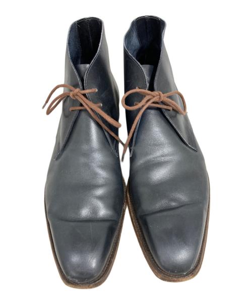 Crockett & Jones（クロケット＆ジョーンズ）Crockett & Jones (クロケット＆ジョーンズ) ブーツ ネイビー サイズ:7 1/2の古着・服飾アイテム