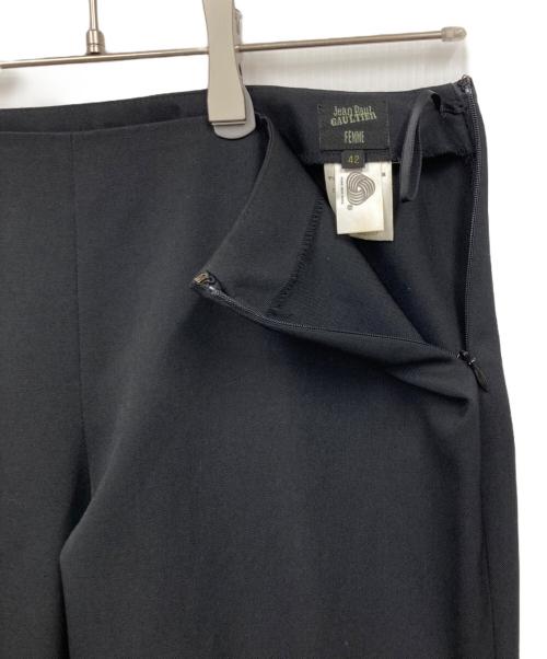 Jean Paul Gaultier FEMME（ジャンポールゴルチエ フェム）Jean Paul GAULTIER FEMME (ジャンポールゴルチエ フェム) パンツ ブラック サイズ:42の古着・服飾アイテム
