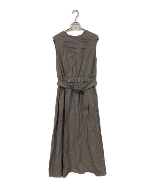 BLUEBIRD BOULEVARD（ブルーバードブルバード）BLUEBIRD BOULEVARD (ブルーバードブルバード) ノースリーブワンピース グレー サイズ:Sの古着・服飾アイテム