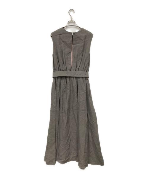 BLUEBIRD BOULEVARD（ブルーバードブルバード）BLUEBIRD BOULEVARD (ブルーバードブルバード) ノースリーブワンピース グレー サイズ:Sの古着・服飾アイテム