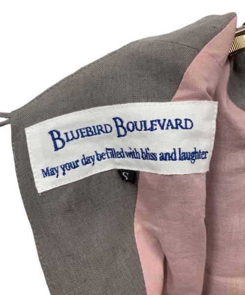 BLUEBIRD BOULEVARD（ブルーバードブルバード）BLUEBIRD BOULEVARD (ブルーバードブルバード) ノースリーブワンピース グレー サイズ:Sの古着・服飾アイテム