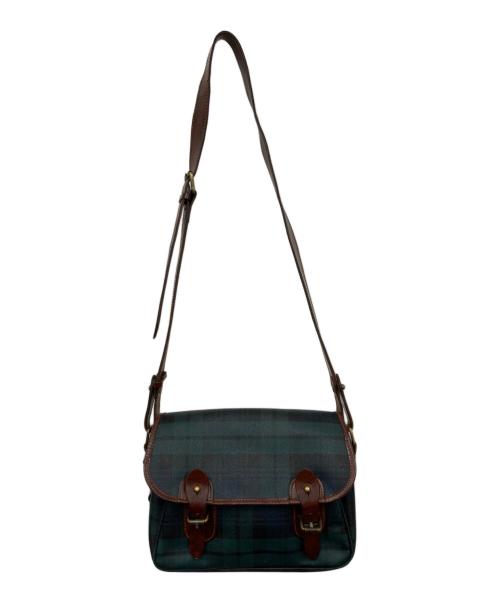 POLO RALPH LAUREN（ポロ・ラルフローレン）POLO RALPH LAUREN (ポロ・ラルフローレン) ショルダーバッグ グリーンの古着・服飾アイテム