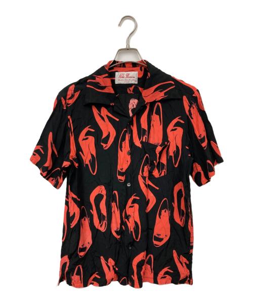 Aloha Blossom（アロハブロッサム）Aloha Blossom (アロハブロッサム) アロハシャツ ブラック サイズ:42の古着・服飾アイテム