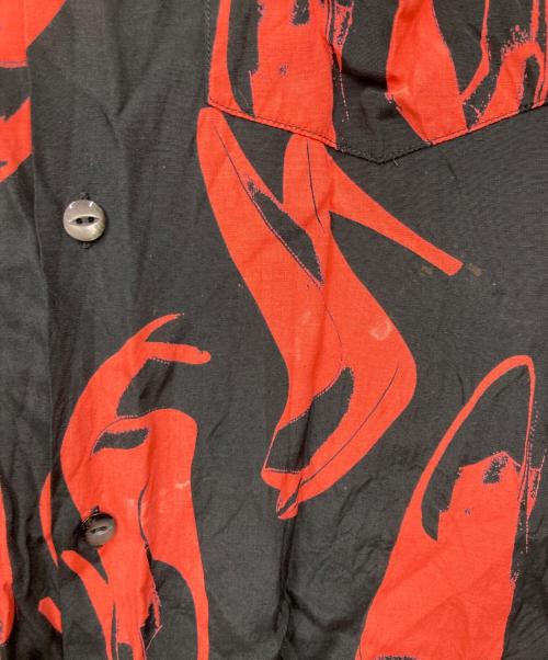 Aloha Blossom（アロハブロッサム）Aloha Blossom (アロハブロッサム) アロハシャツ ブラック サイズ:42の古着・服飾アイテム