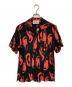 Aloha Blossom（アロハブロッサム）の古着「アロハシャツ」｜ブラック