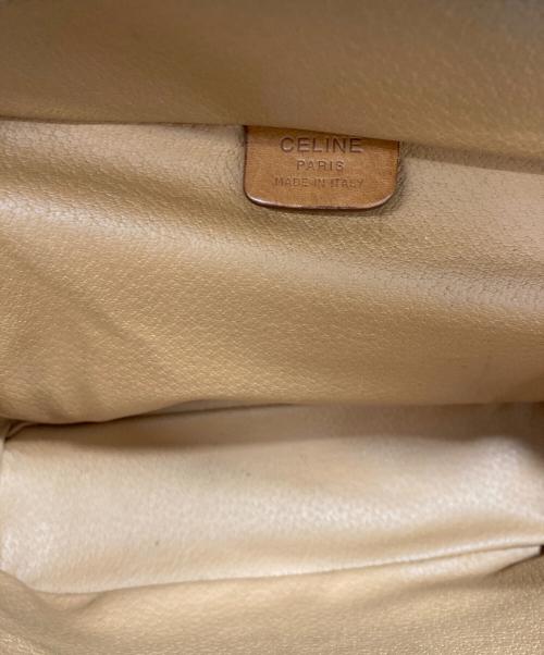 CELINE（セリーヌ）CELINE (セリーヌ) マカダム柄ポーチ ブラウンの古着・服飾アイテム