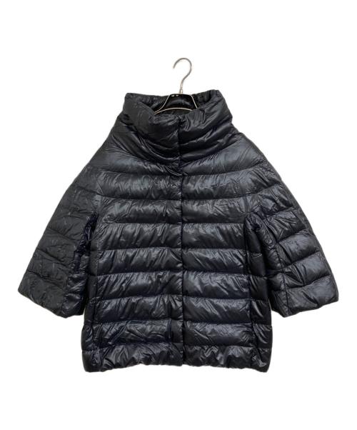 HERNO（ヘルノ）HERNO (ヘルノ) 七分袖ダウンジャケット ブラック サイズ:42の古着・服飾アイテム