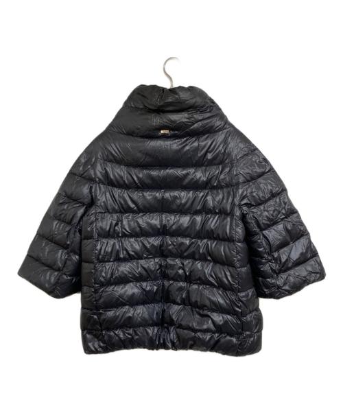 HERNO（ヘルノ）HERNO (ヘルノ) 七分袖ダウンジャケット ブラック サイズ:42の古着・服飾アイテム
