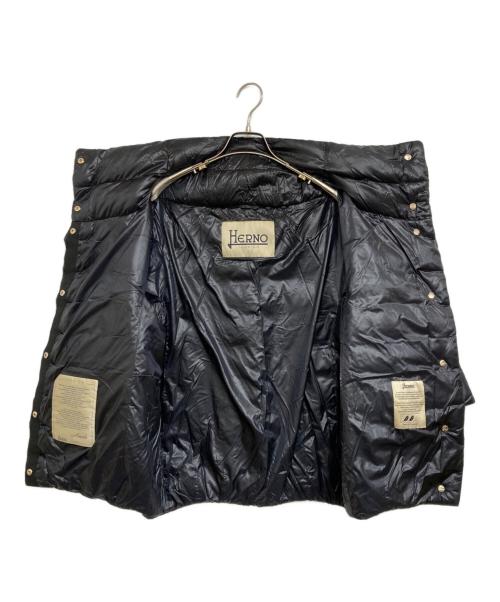 HERNO（ヘルノ）HERNO (ヘルノ) 七分袖ダウンジャケット ブラック サイズ:42の古着・服飾アイテム