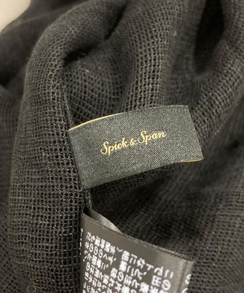 Spick and Span（スピック＆スパン）Spick and Span (スピック＆スパン) メッシュリネンシャツ ブラック サイズ:不明 未使用品の古着・服飾アイテム