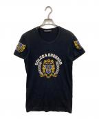 DOLCE & GABBANAドルチェ＆ガッバーナ）の古着「Tシャツ」｜ブラック