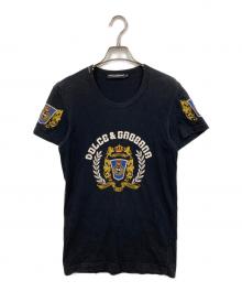 DOLCE & GABBANA（ドルチェ＆ガッバーナ）の古着「Tシャツ」｜ブラック