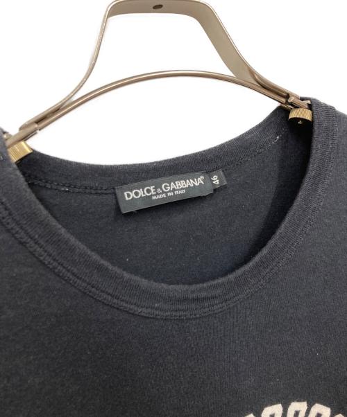 DOLCE & GABBANA（ドルチェ＆ガッバーナ）DOLCE & GABBANA (ドルチェ＆ガッバーナ) Tシャツ ブラック サイズ:46の古着・服飾アイテム