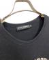 中古・古着 DOLCE & GABBANA (ドルチェ＆ガッバーナ) Tシャツ ブラック サイズ:46：8000円