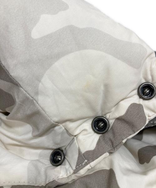 MONCLER（モンクレール）MONCLER (モンクレール) ニット切替ダウンジャケット グレー サイズ:3の古着・服飾アイテム