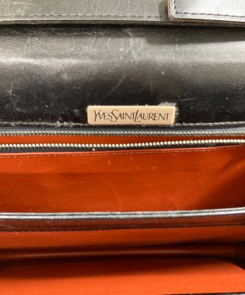 Yves Saint Laurent（イヴサンローラン）Yves Saint Laurent (イヴサンローラン) ワンショルダーバッグ ブラックの古着・服飾アイテム