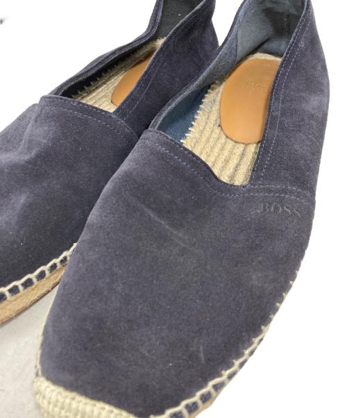 BOSS（ボス）BOSS (ボス) スリッポン ネイビー サイズ:26.5の古着・服飾アイテム