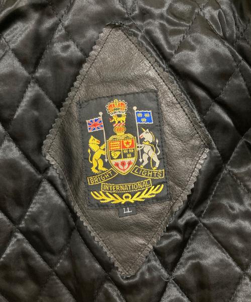 USED（ユーズド）USED (ユーズド) レザージャケット ブラック サイズ:LLの古着・服飾アイテム