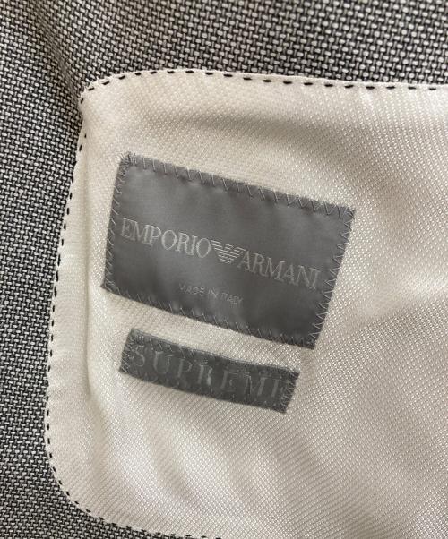 EMPORIO ARMANI（エンポリオアルマーニ）EMPORIO ARMANI (エンポリオアルマーニ) セットアップスーツ グレー サイズ:50の古着・服飾アイテム