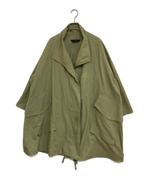 MOYURU（モユル）MOYURU (モユル) コート グリーン サイズ:M-Lの古着・服飾アイテム