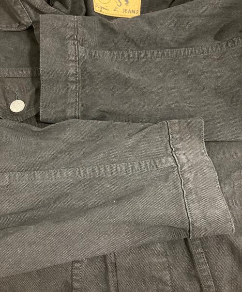 agnes b homme（アニエスベーオム）agnes b homme (アニエスベーオム) デニムジャケット ブラック サイズ:1の古着・服飾アイテム